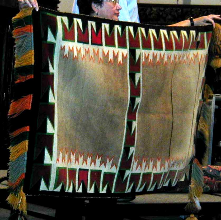 Blanket Navajo Saddle Striped Pattern 57