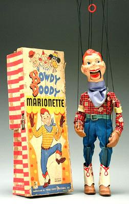 Howdy Doody marionette with original box