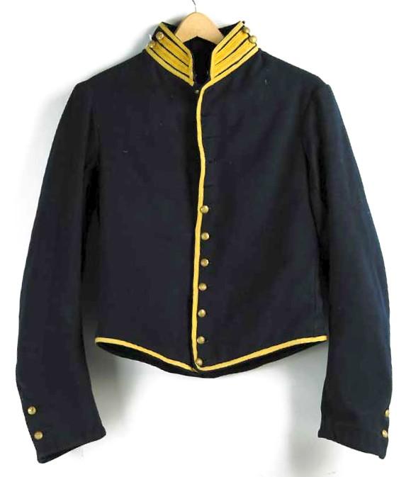 Uniform; Civil War, Union, Jacket, Cavalry Short, Enlisted.