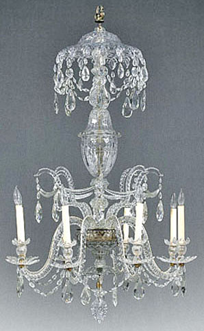 George III Waterford crystal chandelier