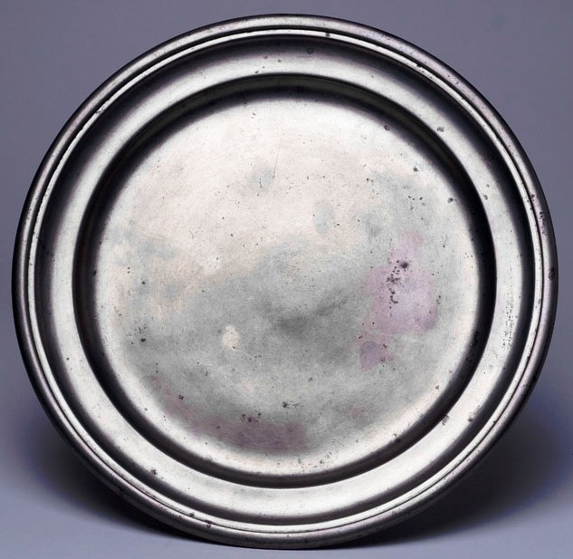 Pewter; Reed & Barton, Plate, 10 inch.