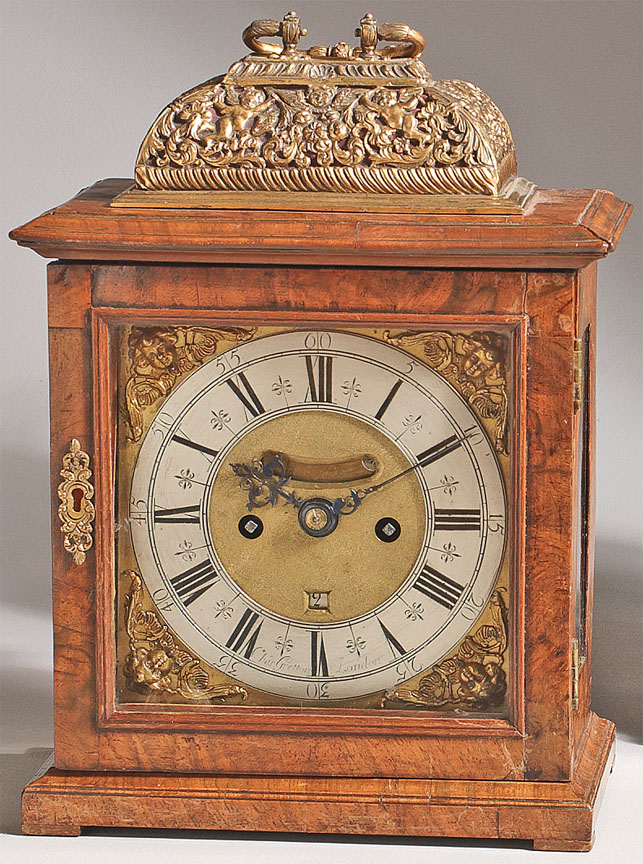 Charles Gretton English bracket clock