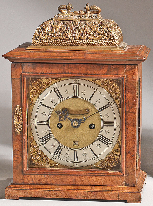 Charles Gretton English bracket clock