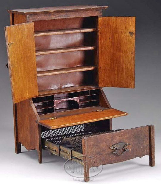 Furniture Miniature; Murphy Bed Desk, Arts & Crafts, Salesman Sample