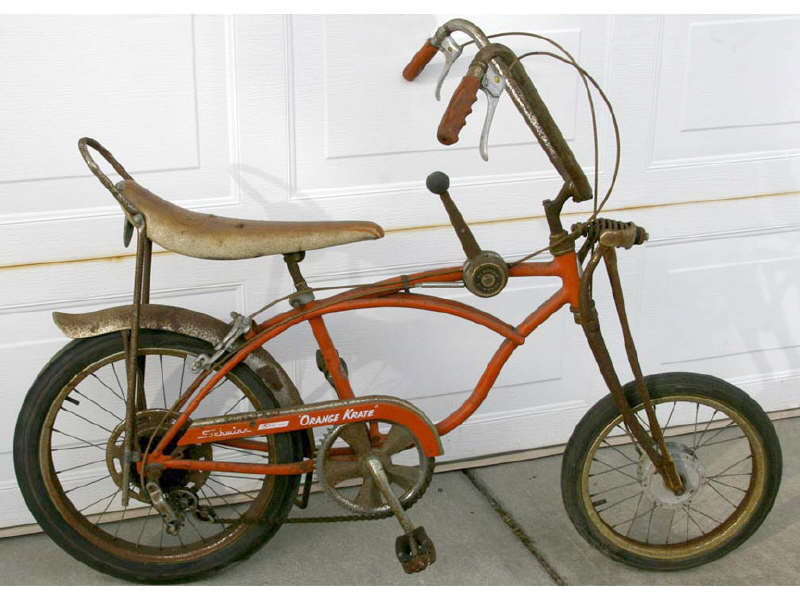 schwinn stingray orange krate