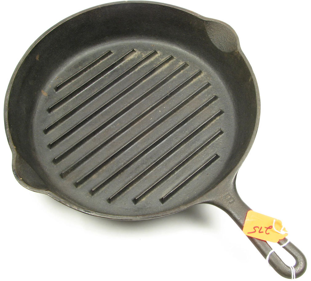 Pan; Griswold, Skillet Broiler, No 9, Cast Iron.