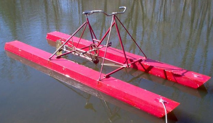 pontoon water bike