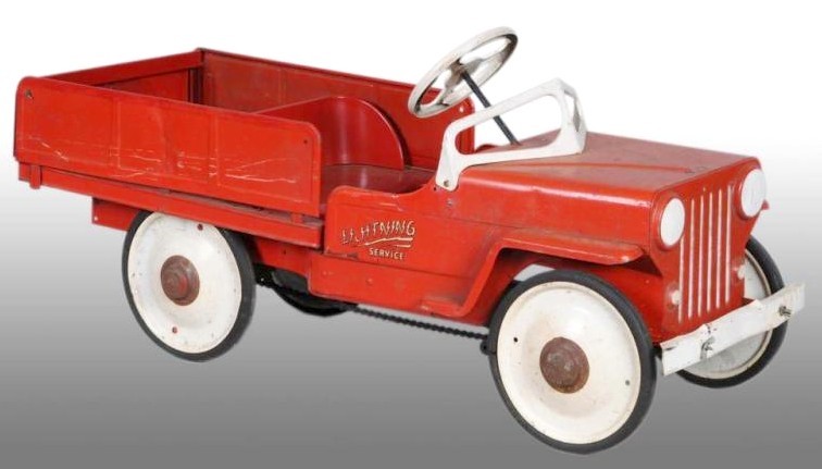 Jeep dump truck pedal car #3