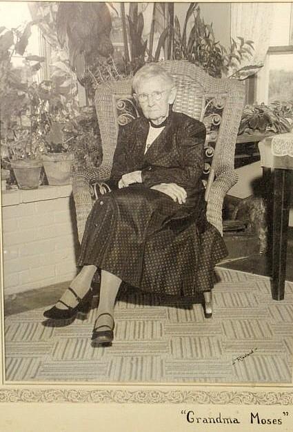 photograph of Grandma Moses