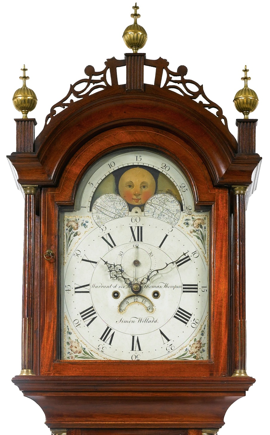 Tall Case Clock; Massachusetts, Federal, Willard (Simon), Mahogany