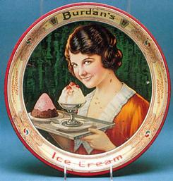 Girl Holding Tray