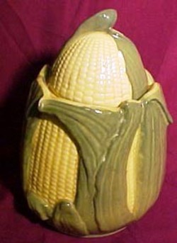 shawnee pottery cookie corn jar king values antiques record current credit