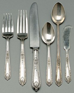 flatware sterling patterns silver alvin