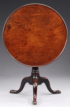 Queen Anne 18th century mahogany tea table