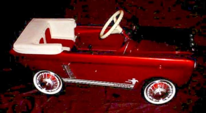 1966 Ford mustang pedal car #8