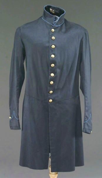 Uniform; Civil War Style, Union, Frock Coat, Enlisted Infantry, Eagle ...
