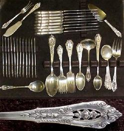 Floral Stainless Flatware Patterns - 20 Available