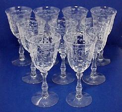 Fostoria Glass in many patterns - Antiques and Collectibles