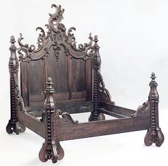 Furniture Suite Bedroom Victorian Rococo Revival Rosewood