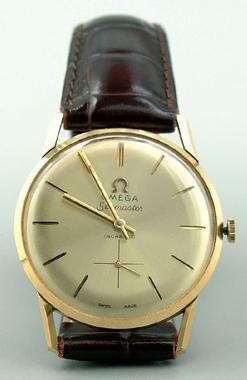 omega 17 jewels 18k watch