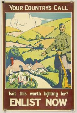Your country calls Enlist : Plow - buy bonds /