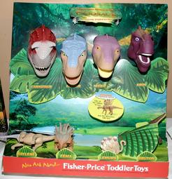Mcdonalds sales dinosaur puppets