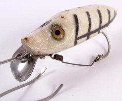 Fishing; Lure, Heddon, River Runt Spook Sinker, No Snag, XWBLum.