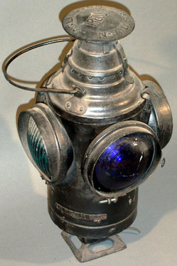 Lantern; Railroad, Dressel, Switch-Stand, 4 Lens.