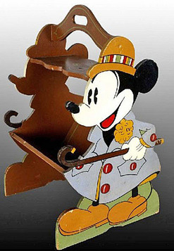 Furniture Bookshelves Walt Disney Mickey Mouse Wood