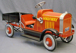 dump truck pedal car