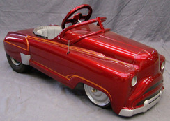murray sad face pedal car