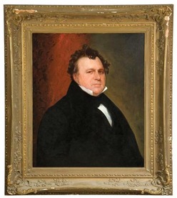 Harding, Chester; Oil on Canvas Painting, (attributed), Portrait of ...