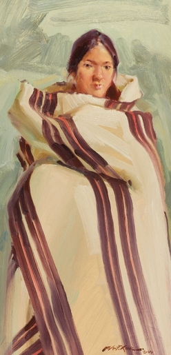 Reese, William Foster; Oil on Board Painting, signed 1979 ...