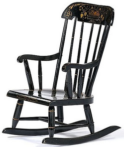 nichols and stone childs rocking chair