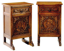 Furniture Nightstand 2 Arts Crafts Angelus Furniture Oak