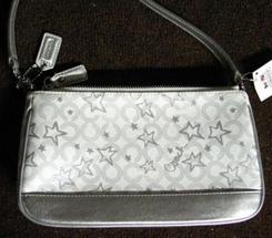 coach purse with stars