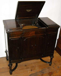 Phonograph Victor Victrola Orthophonic Model Ve4 40x Mahogany