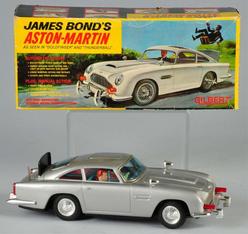 james bond aston martin toy car 1965
