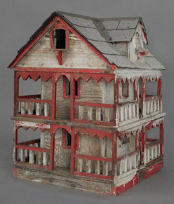 shingled birdhouse
