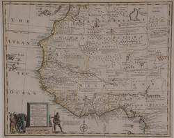 Map; Bowen (Emanuel), New & Accurate Map of Negroland..., ca 1750, 17 inch.